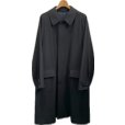 画像1: 【marka(マーカ)】RAGLAN SLEEVE COAT 　”CHAMBRAY BLACK” (1)