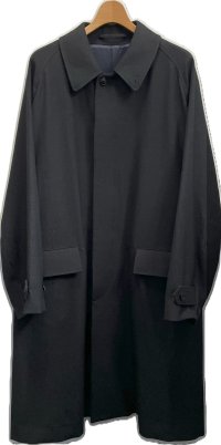【marka(マーカ)】RAGLAN SLEEVE COAT 　”CHAMBRAY BLACK”