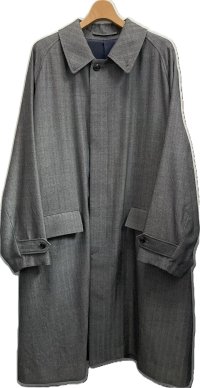 【marka(マーカ)】RAGLAN SLEEVE COAT 　”HERRINGBONE”