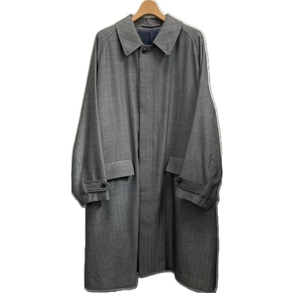 画像1: 【marka(マーカ)】RAGLAN SLEEVE COAT 　”HERRINGBONE”