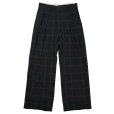 画像2: 【ensou.(エンソウ)】Doni's Trousers/ Black Check (2)
