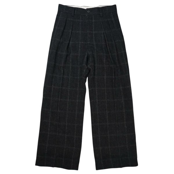 画像2: 【ensou.(エンソウ)】Doni's Trousers/ Black Check