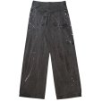 画像3: 【ensou.(エンソウ)】Splash Painter Jeans/ Sumi-dyed Grey