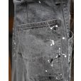 画像6: 【ensou.(エンソウ)】Splash Painter Jeans/ Sumi-dyed Grey