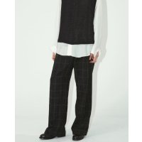 【ensou.(エンソウ)】Doni's Trousers/ Black Check