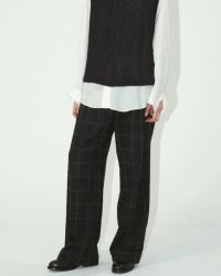 【ensou.(エンソウ)】Doni's Trousers/ Black Check