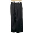 画像2: 【marka(マーカ)】WIDE LEG EASY PANTS  　”CHAMBRAY BLACK” (2)