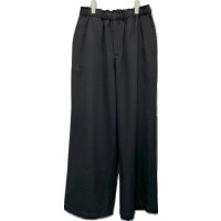 【marka(マーカ)】WIDE LEG EASY PANTS  　”CHAMBRAY BLACK”