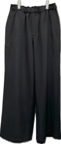 【marka(マーカ)】WIDE LEG EASY PANTS  　”CHAMBRAY BLACK”