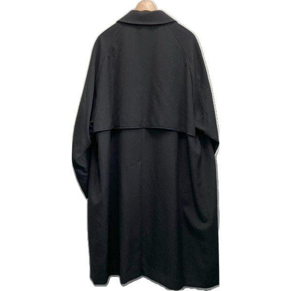画像2: 【marka(マーカ)】RAGLAN SLEEVE COAT 　”CHAMBRAY BLACK”