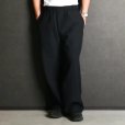 画像3: 【marka(マーカ)】WIDE LEG EASY PANTS  　”CHAMBRAY BLACK”