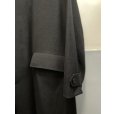 画像3: 【marka(マーカ)】RAGLAN SLEEVE COAT 　”CHAMBRAY BLACK” (3)
