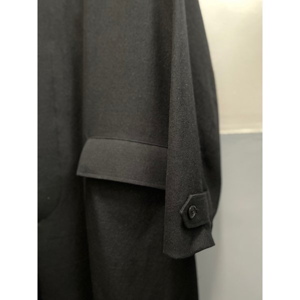 画像3: 【marka(マーカ)】RAGLAN SLEEVE COAT 　”CHAMBRAY BLACK”