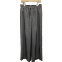 【marka(マーカ)】WIDE LEG EASY PANTS  　”HERRINGBONE”
