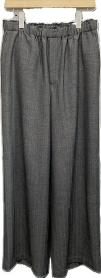 【marka(マーカ)】WIDE LEG EASY PANTS  　”HERRINGBONE”