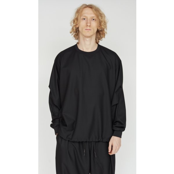 画像2: 【UNTRACE(アントレース)】TPO スモック L/S(_152)/ BLACK