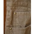 画像5: 【BISOWN(ビソウン)】BISOWN WIDE DENIM/ BROWN BLEACH