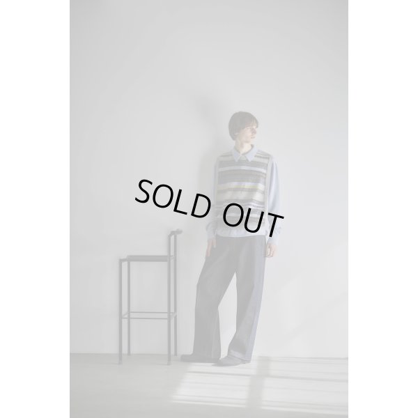 画像4: 【BISOWN(ビソウン)】BISOWN WIDE DENIM/ INDIGO RIGID