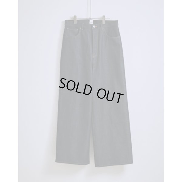 画像1: 【BISOWN(ビソウン)】BISOWN WIDE DENIM/ INDIGO RIGID