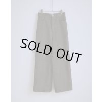 【BISOWN(ビソウン)】BISOWN WIDE DENIM/ BROWN BLEACH