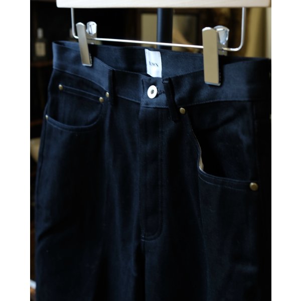 画像2: 【BISOWN(ビソウン)】BISOWN DENIM/ BLACK RIGID