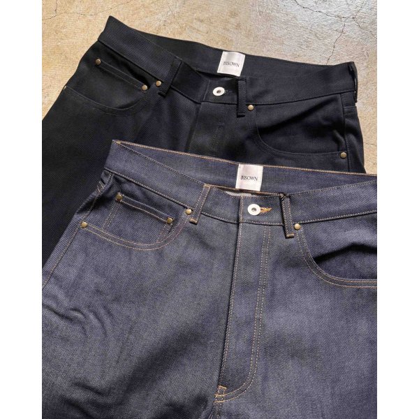 画像4: 【BISOWN(ビソウン)】BISOWN DENIM/ INDIGO RIGID