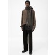 画像3: (予約商品)【OUR LEGACY(アワーレガシー)】ESTATE SCARF/ Brown Pinstripe Fuzzy Alpaca (3)