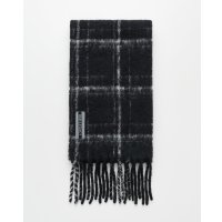 (予約商品)【OUR LEGACY(アワーレガシー)】ESTATE SCARF/ Black Fuzzy Alpaca Check
