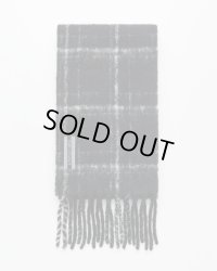 【OUR LEGACY(アワーレガシー)】ESTATE SCARF/ Black Fuzzy Alpaca Check