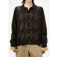 画像3: (予約商品)【OUR LEGACY(アワーレガシー)】EVENING POLO/ Pub Argyle Fine Wool
