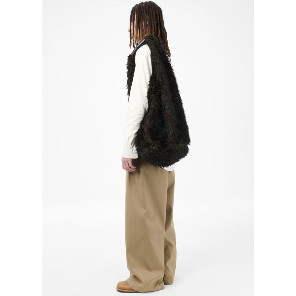 画像3: (予約商品)【OUR LEGACY(アワーレガシー)】DRIP BAG/ Ombre Brown Hairy Wool