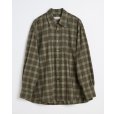 画像1: (予約商品)【OUR LEGACY(アワーレガシー)】BORROWED SHIRT/ Iowa Flannel Check (1)