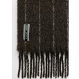 画像2: (予約商品)【OUR LEGACY(アワーレガシー)】ESTATE SCARF/ Brown Pinstripe Fuzzy Alpaca (2)