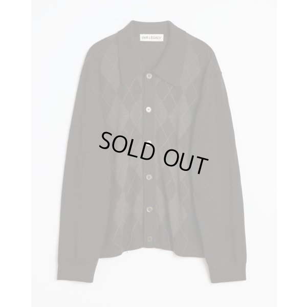 画像1: 【OUR LEGACY(アワーレガシー)】EVENING POLO/ Pub Argyle Fine Wool