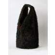 画像2: (予約商品)【OUR LEGACY(アワーレガシー)】DRIP BAG/ Ombre Brown Hairy Wool (2)