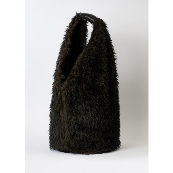 画像2: (予約商品)【OUR LEGACY(アワーレガシー)】DRIP BAG/ Ombre Brown Hairy Wool