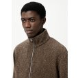 画像3: (予約商品)【OUR LEGACY(アワーレガシー)】SHRUNKEN FULLZIP POLO/ Brown Sparse Buckle Weave