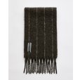 画像1: (予約商品)【OUR LEGACY(アワーレガシー)】ESTATE SCARF/ Brown Pinstripe Fuzzy Alpaca (1)