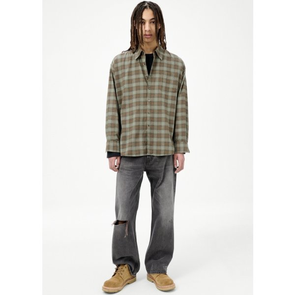 画像4: 【OUR LEGACY(アワーレガシー)】BORROWED SHIRT/ Iowa Flannel Check