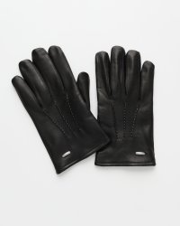 (予約商品)【OUR LEGACY(アワーレガシー)】HIS GLOVES/ Black Leather