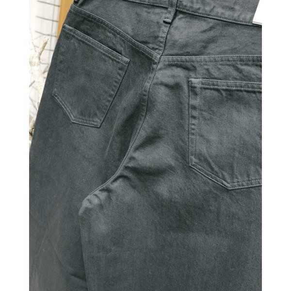 画像4: 【REVERBERATE(リバーバレイト)】DENIM PANTS(BAGGY)/ BLACK