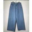 画像1: 【REVERBERATE(リバーバレイト)】DENIM PANTS(BAGGY)/ SAX BLUE (1)