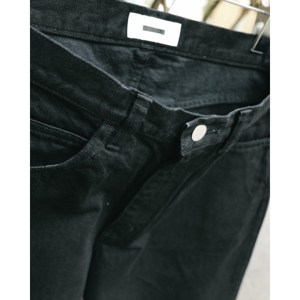 画像2: 【REVERBERATE(リバーバレイト)】DENIM PANTS(BAGGY)/ BLACK