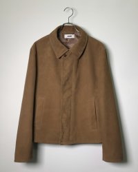 【REVERBERATE(リバーバレイト)】ST LEATHER JACKET/ BROWN