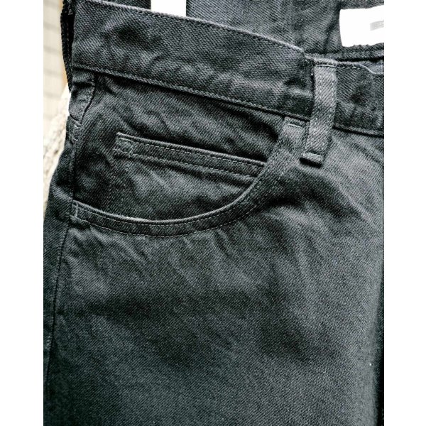 画像3: 【REVERBERATE(リバーバレイト)】DENIM PANTS(BAGGY)/ BLACK