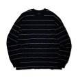 画像3: 【ROTOL(ロトル)】LUMIFLECT BORDER LONG SLEEVE TEE　”BLACK”