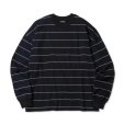 画像1: 【ROTOL(ロトル)】LUMIFLECT BORDER LONG SLEEVE TEE　”BLACK” (1)
