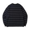 画像2: 【ROTOL(ロトル)】LUMIFLECT BORDER LONG SLEEVE TEE　”BLACK” (2)