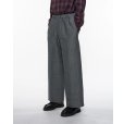画像2: 【marka(マーカ)】WIDE LEG EASY PANTS  　”HERRINGBONE” (2)