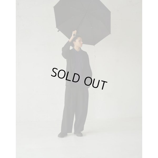 画像4: 【marka(マーカ)】STROLL AROUND JACKET／ウールサージ ワッシャータンブラー 　”Chambray Black”